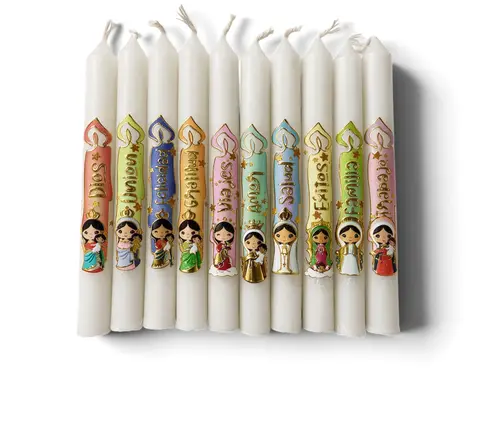 Virgencita velita consentida en velas reales